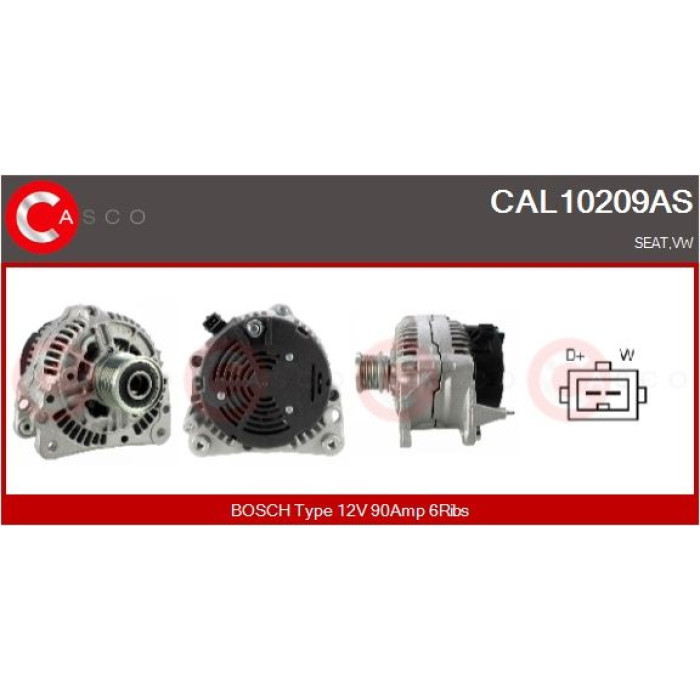 CASCO Generator CAL10209AS CASCO Generator CAL10209AS