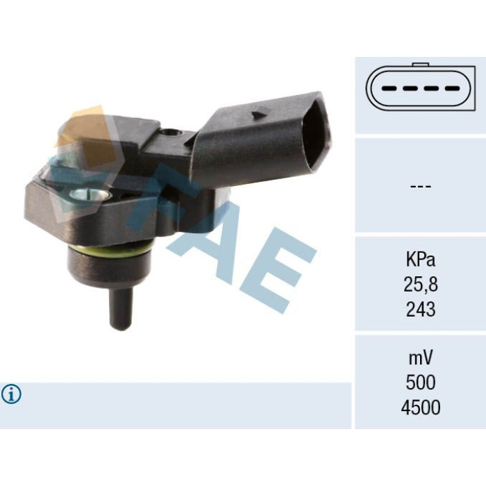 FAE Sensor, Saugrohrdruck 15030 FAE Sensor, Saugrohrdruck 15030