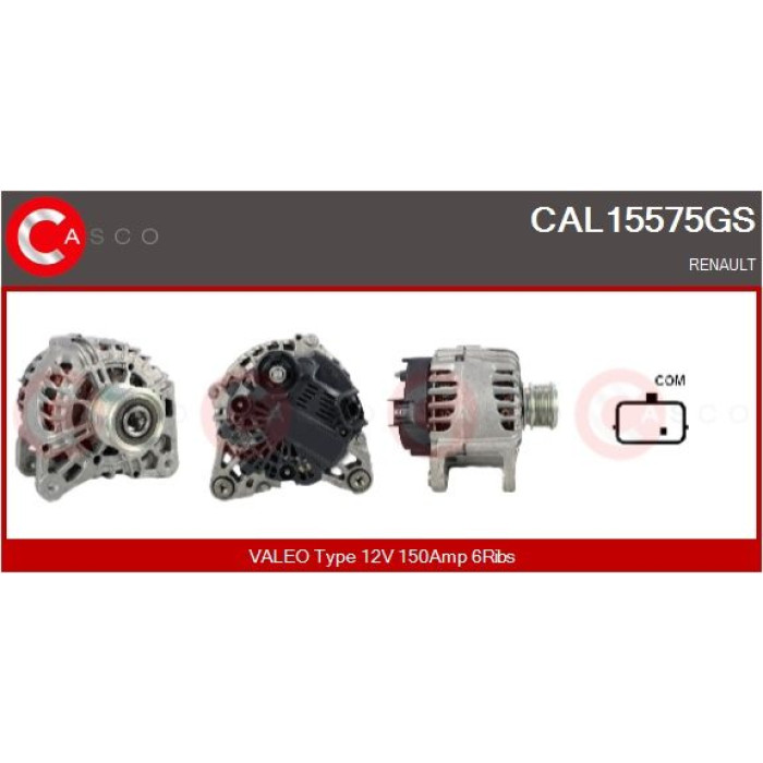 CASCO Generator CAL15575GS CASCO Generator CAL15575GS