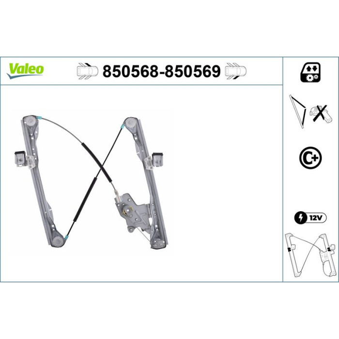 VALEO 850569 Fensterheber VALEO 850569 Fensterheber