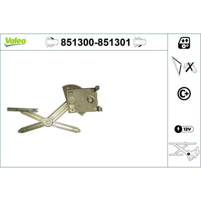 Valeo Fensterheber 851300 Valeo Fensterheber 851300
