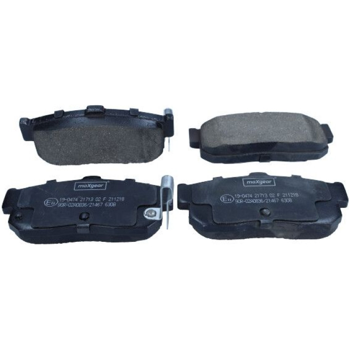 MAXGEAR Bremsbelagsatz 19-0474 Nissan Almera 98-/00-/Primera Combi MAXGEAR Bremsbelagsatz 19-0474 Nissan Almera 98-/00-/Primera Combi