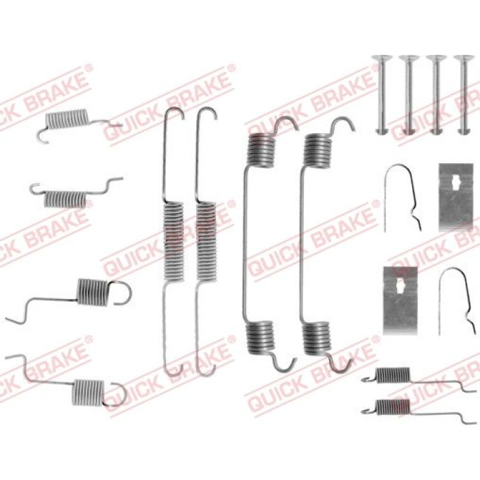 Quick Brake Montagesatz für Bremsbacken 105-0742 Quick Brake Montagesatz für Bremsbacken 105-0742