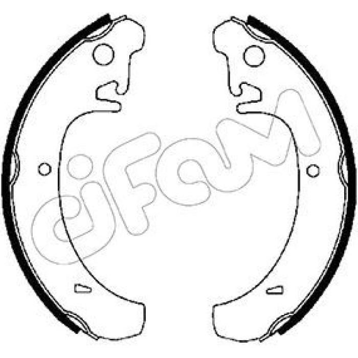 CIFAM Bremsbackensatz 153-456