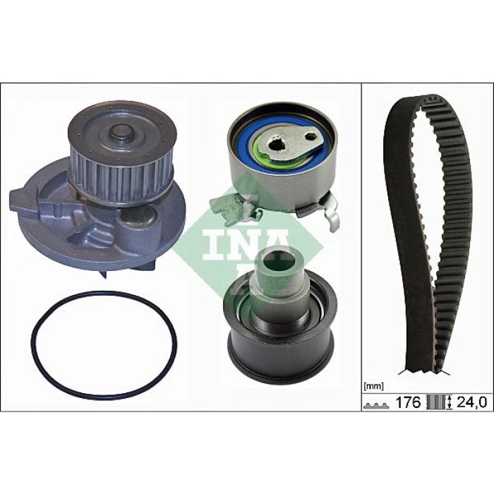 530 0079 30 INA Zahnriemensatz mit Wasserpumpe 530 0079 30 530 0079 30 INA Zahnriemensatz mit Wasserpumpe 530 0079 30