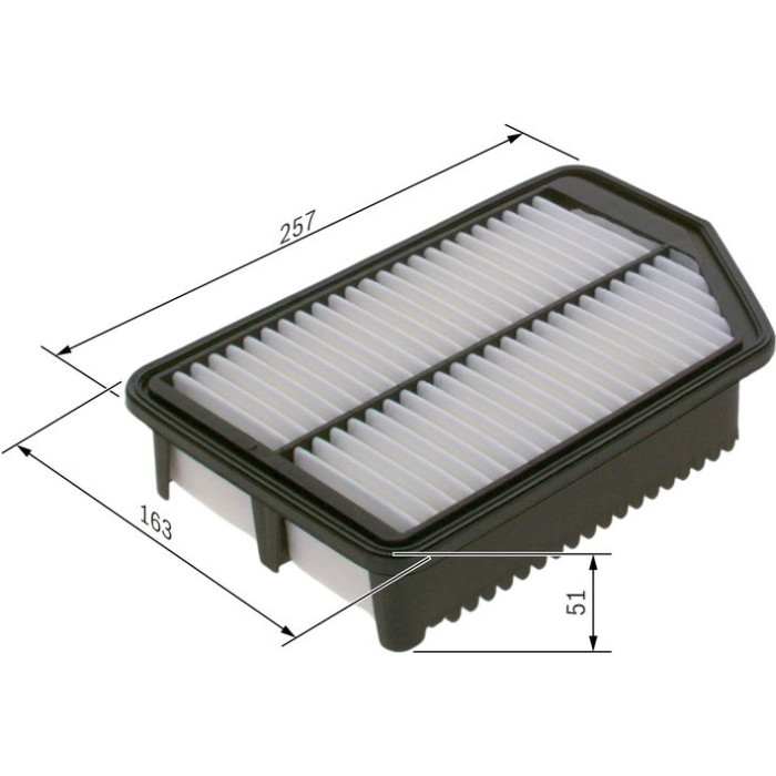 Bosch Luftfilter F 026 400 481 Bosch Luftfilter F 026 400 481