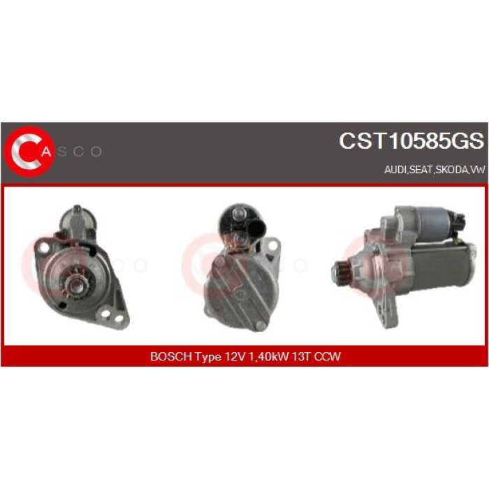 CASCO Anlasser CST10585GS CASCO Anlasser CST10585GS