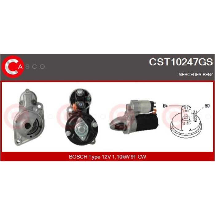 CASCO Anlasser CST10247GS