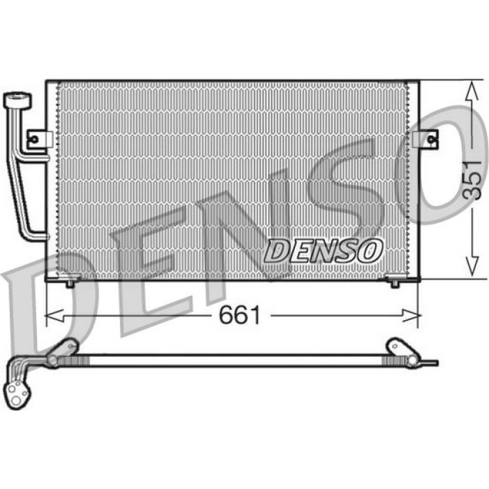 Denso Klimakondensator DCN33008 Denso Klimakondensator DCN33008