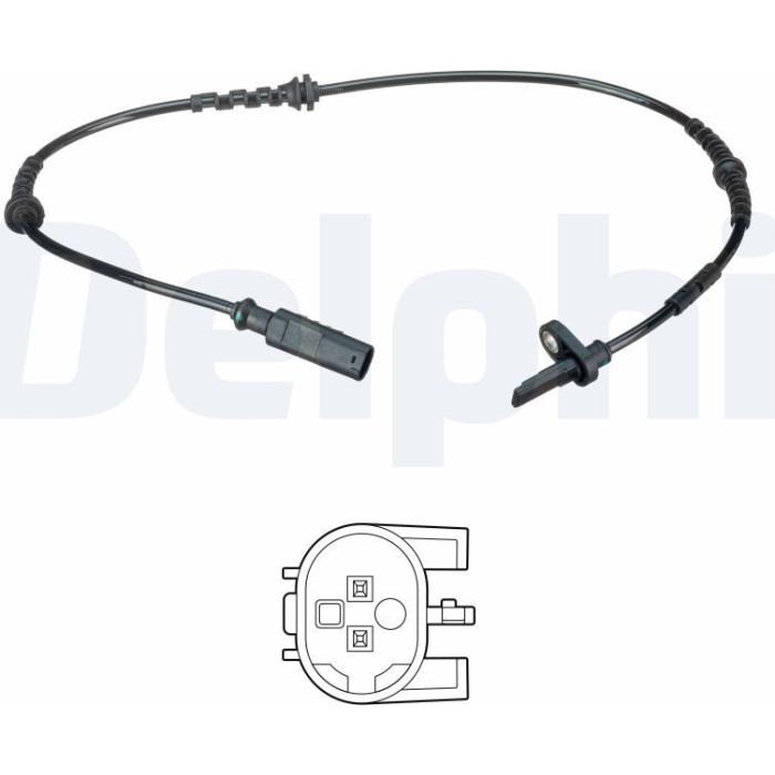 Delphi Geschwindigkeitssensor SS20596 Delphi Geschwindigkeitssensor SS20596