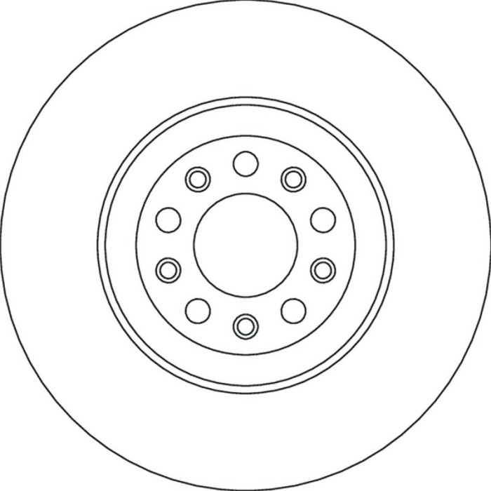 TRW Bremsscheibe DF6551S TRW Bremsscheibe DF6551S