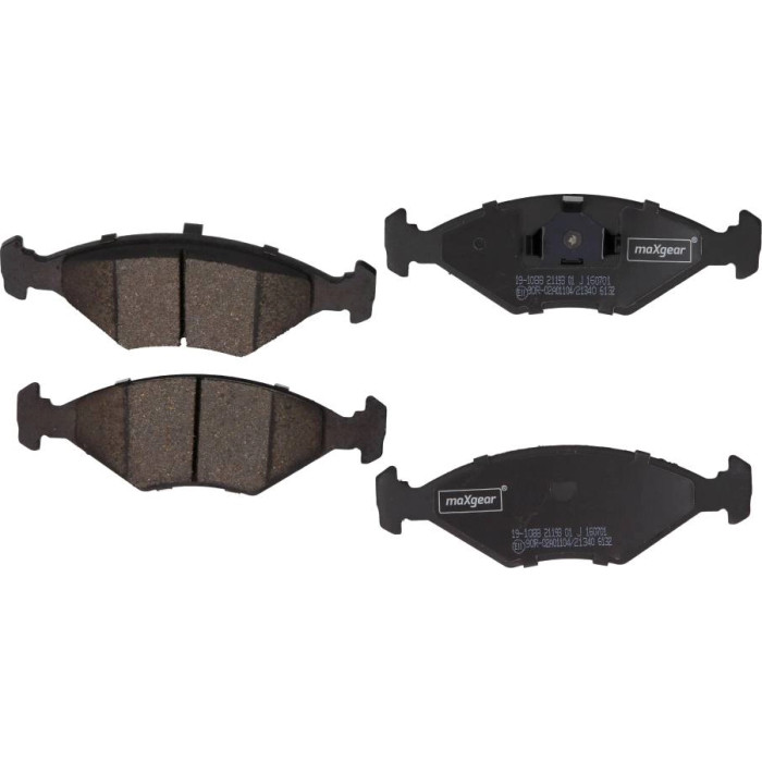 MAXGEAR Bremsbelagsatz 19-1088 Fiat Palio