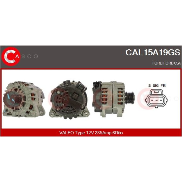 CASCO Generator CAL15A19GS CASCO Generator CAL15A19GS