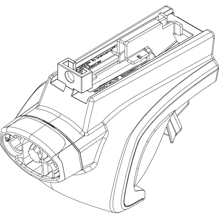 Thule Dachträgerfuß Oberteil 1500050091 für Rapid System 757 Thule Dachträgerfuß Oberteil 1500050091 für Rapid System 757