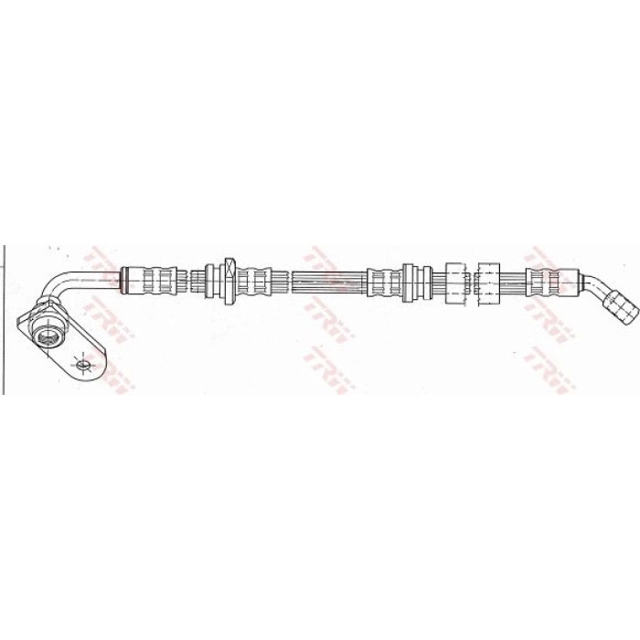 TRW Bremsschlauch PHD458