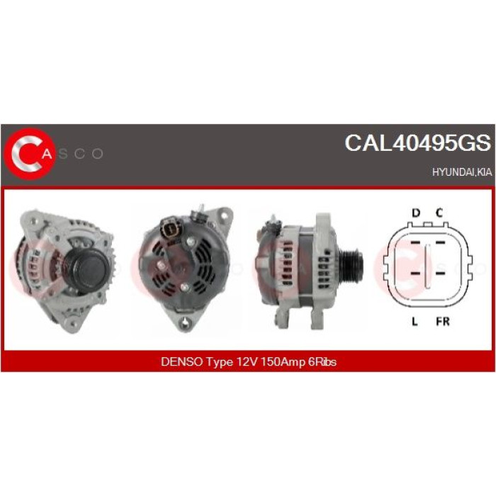 CASCO Generator CAL40495GS CASCO Generator CAL40495GS