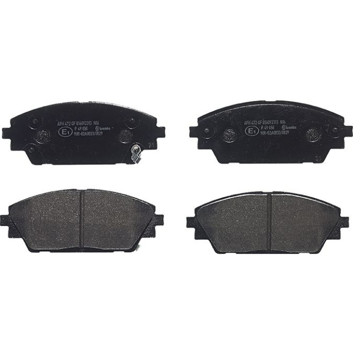 BREMBO Bremsklötze VA P 49 050 BREMBO Bremsklötze VA P 49 050