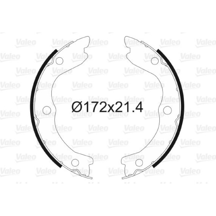 Valeo Bremsbacken 564177