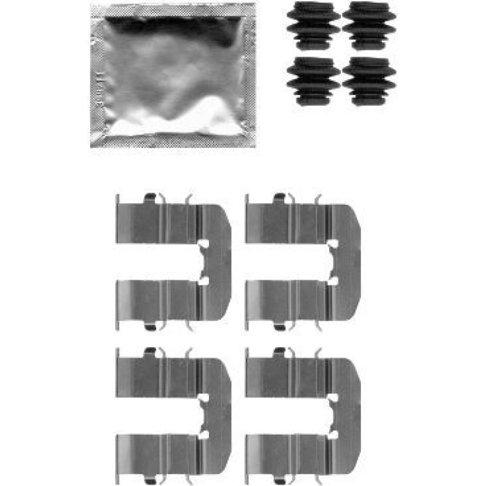 Textar Bremsbelag-Zubehörsatz 82514100 Textar Bremsbelag-Zubehörsatz 82514100