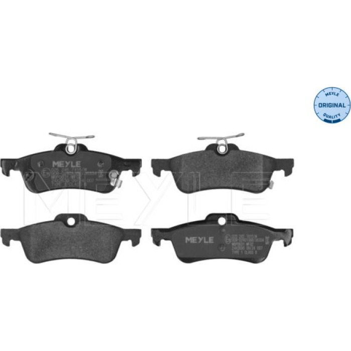 MEYLE Bremsbelagsatz Toyota Yaris 05- Mit Sensor 025 245 7415/W MEYLE Bremsbelagsatz Toyota Yaris 05- Mit Sensor 025 245 7415/W