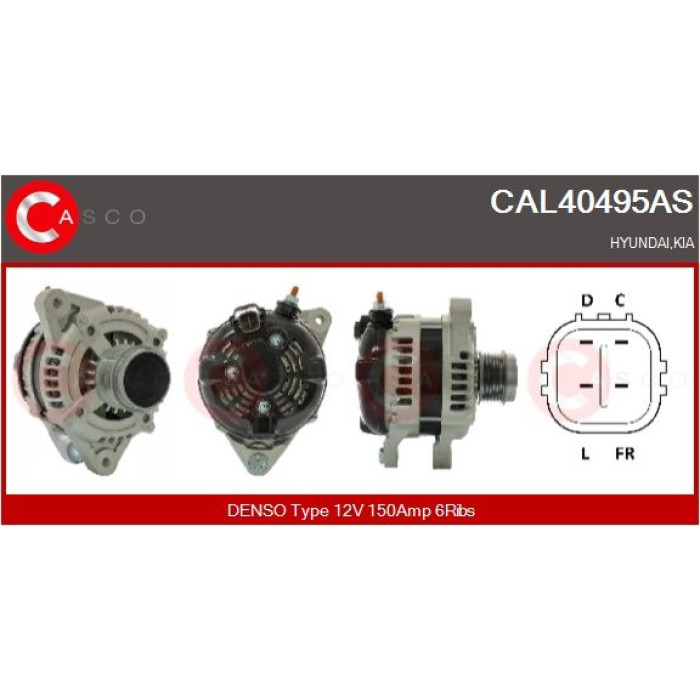 CASCO Generator CAL40495AS CASCO Generator CAL40495AS
