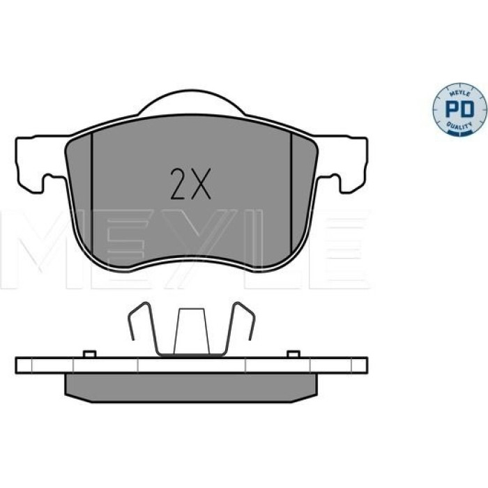 MEYLE Bremsbelagsatz Volvo S80 025 230 7318/PD MEYLE Bremsbelagsatz Volvo S80 025 230 7318/PD