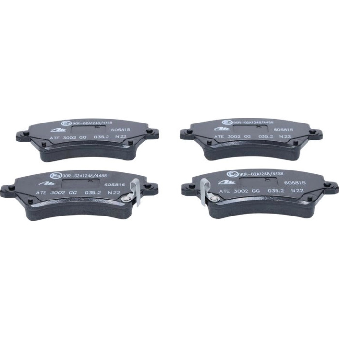 ATE Bremsbelagsatz Toyota Vorderachse Corolla 1.4-2.0 D-4D 01-07 13.0460-5815.2 ATE Bremsbelagsatz Toyota Vorderachse Corolla 1.4-2.0 D-4D 01-07 13.0460-5815.2