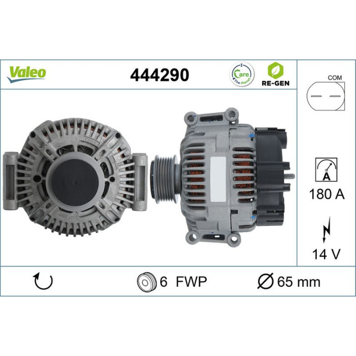 Valeo Lichtmaschine 444290 Valeo Lichtmaschine 444290