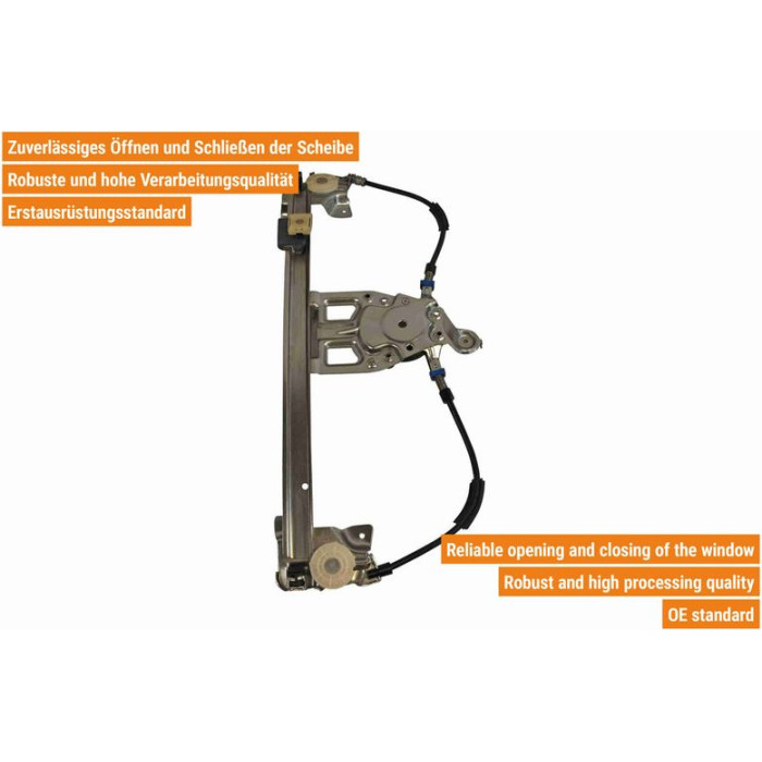 VAICO V30-0891 Fensterheber hinten rechts, elektrisch, ohne Motor VAICO V30-0891 Fensterheber hinten rechts, elektrisch, ohne Motor