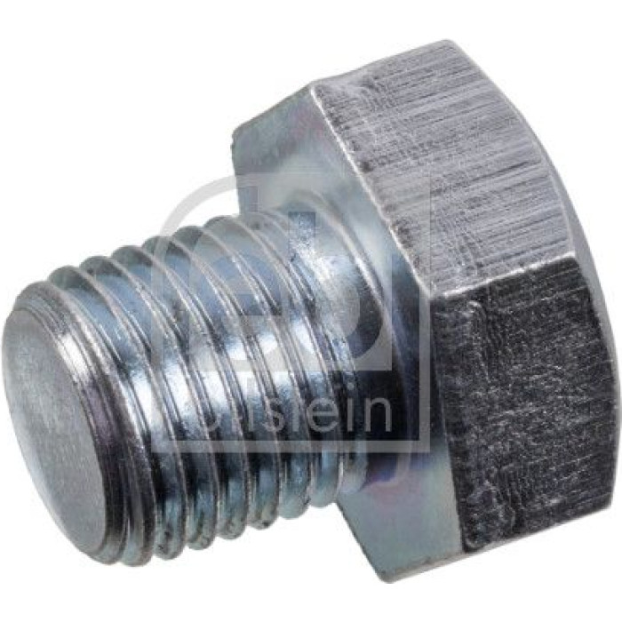 febi bilstein 180711 Ölablassschraube ohne Dichtring M14 x 1,5 – Gesamtlänge 23 mm, Länge unter Kopf 14 mm, Gewindelänge 14 mm, Außensechskant, SW 22 mm, Stahl, Außendurchmesser 22 mm, OE 90013-PLZ-D00 / 06 52 492 febi bilstein 180711 Ölablassschraube ohne Dichtring M14 x 1,5 – Gesamtlänge 23 mm, Länge unter Kopf 14 mm, Gewindelänge 14 mm, Außensechskant, SW 22 mm, Stahl, Außendurchmesser 22 mm, OE 90013-PLZ-D00 / 06 52 492