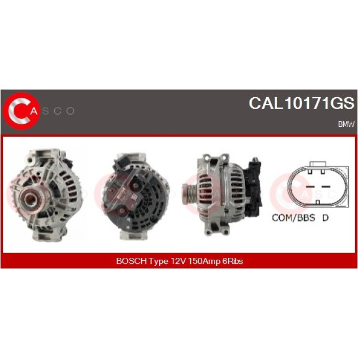 CASCO Generator CAL10171GS CASCO Generator CAL10171GS