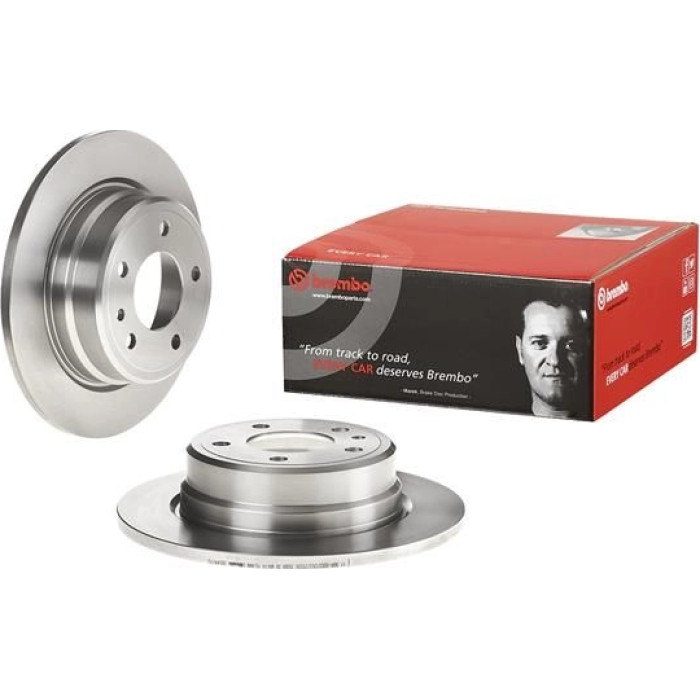 Brembo Bremsscheibe Hinterachse 08.5442.10 Brembo Bremsscheibe Hinterachse 08.5442.10