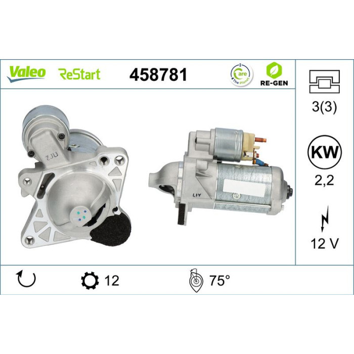 Valeo Anlasser 458781