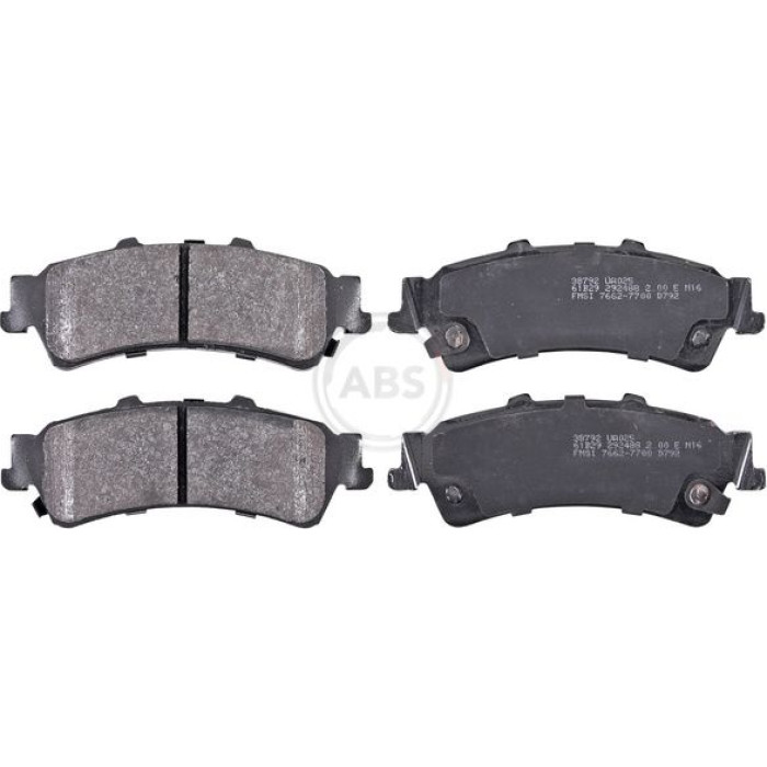 A.B.S. Bremsbeläge 38792 A.B.S. Bremsbeläge 38792
