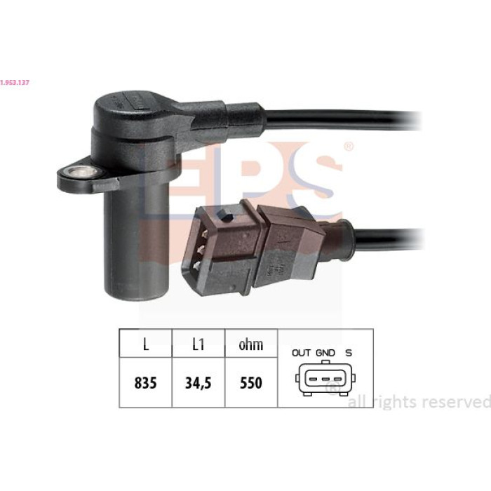 EPS Impulssensor 1.953.137 EPS Impulssensor 1.953.137