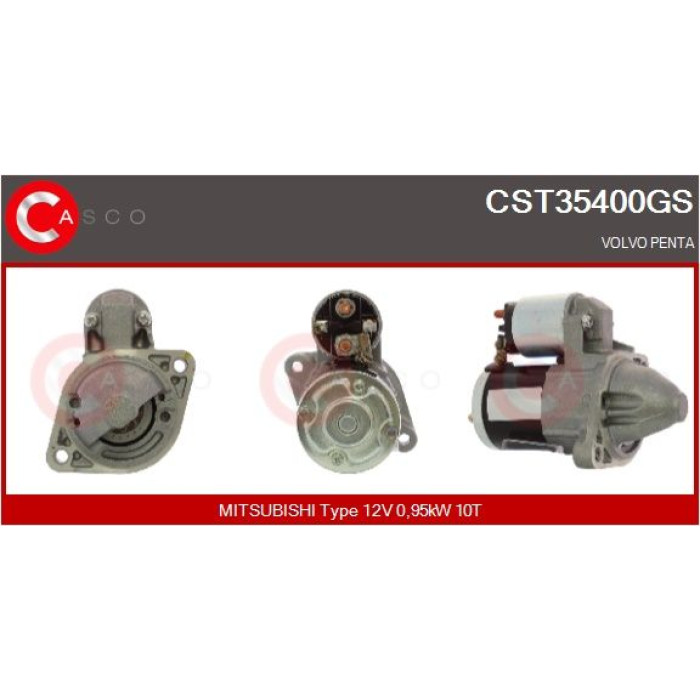 CASCO Anlasser CST35400GS CASCO Anlasser CST35400GS