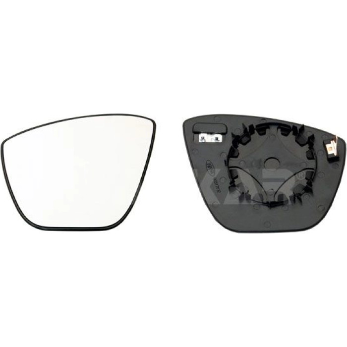 Alkar Außenspiegelglas 6431434