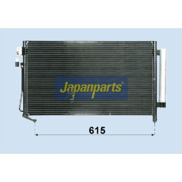 Japanparts Klimaanlagenkühler CND243008 Japanparts Klimaanlagenkühler CND243008