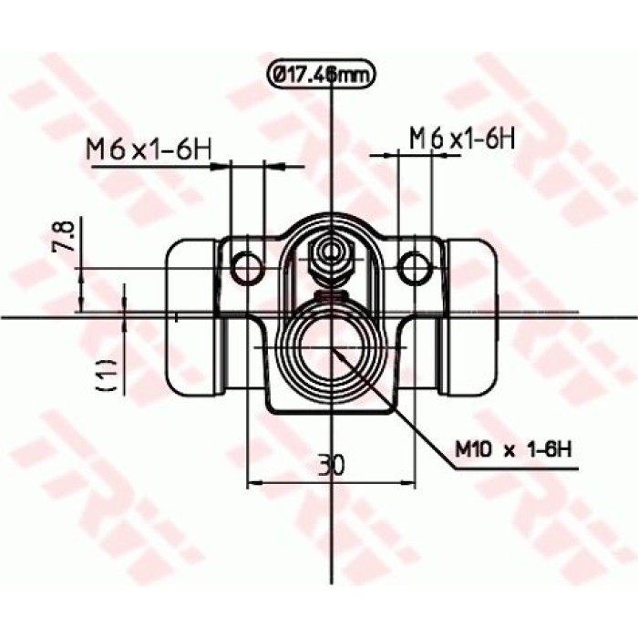 TRW Radbremszylinder BWC244 TRW Radbremszylinder BWC244