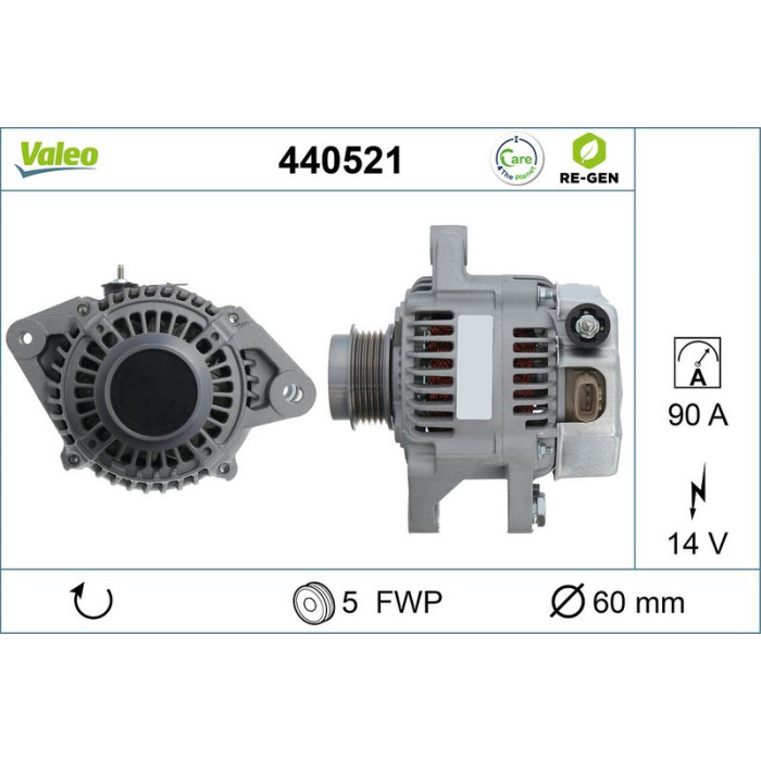 Valeo Lichtmaschine 440521 Valeo Lichtmaschine 440521