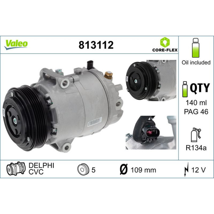 Valeo Kompressor 813112 Valeo Kompressor 813112