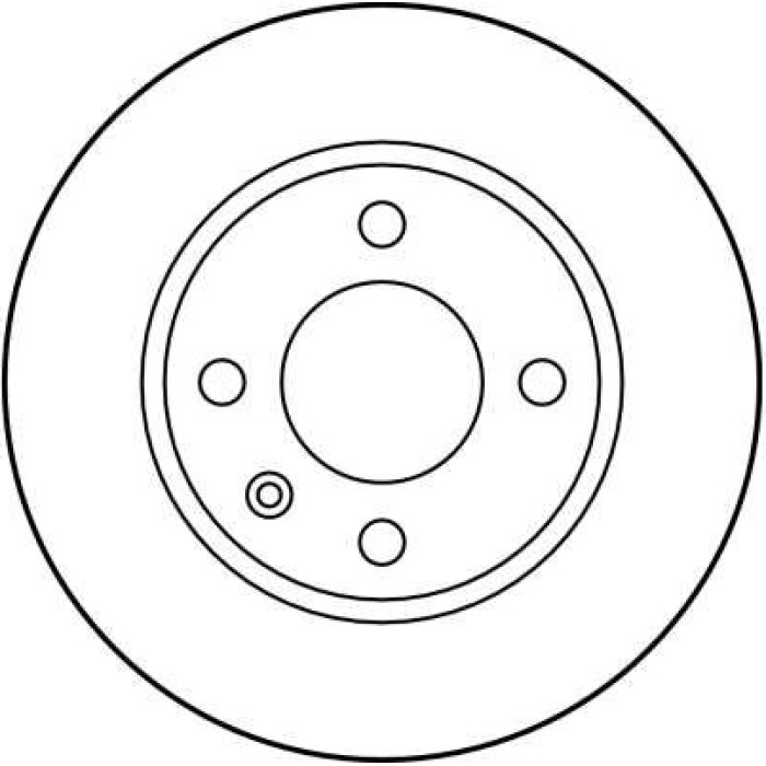 TRW Bremsscheibe Skoda P. Felicia DF2765 TRW Bremsscheibe Skoda P. Felicia DF2765