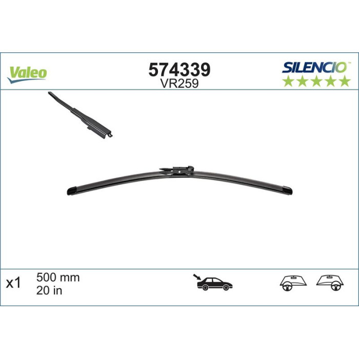 Valeo VM259 Silencio X.TRM Heck 574339