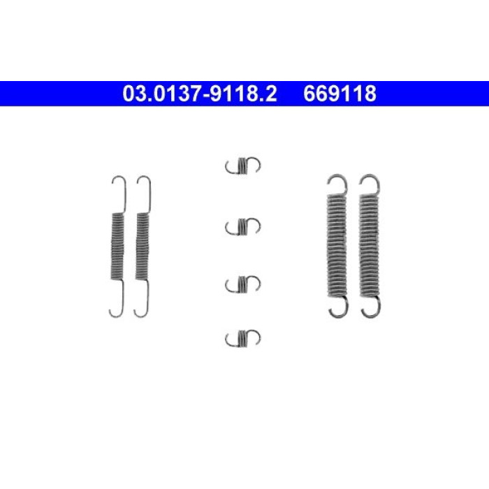 ATE Zubehörsatz Bremsbacken 03.0137-9118.2 ATE Zubehörsatz Bremsbacken 03.0137-9118.2