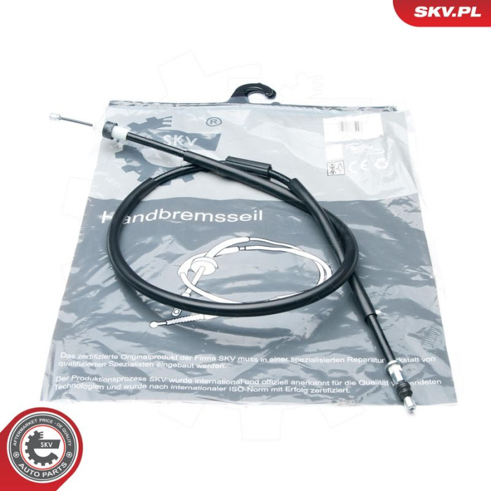 26SKV173 SKV GERMANY Handbremsseil Seilzug Festellbremse 26SKV173 26SKV173 SKV GERMANY Handbremsseil Seilzug Festellbremse 26SKV173