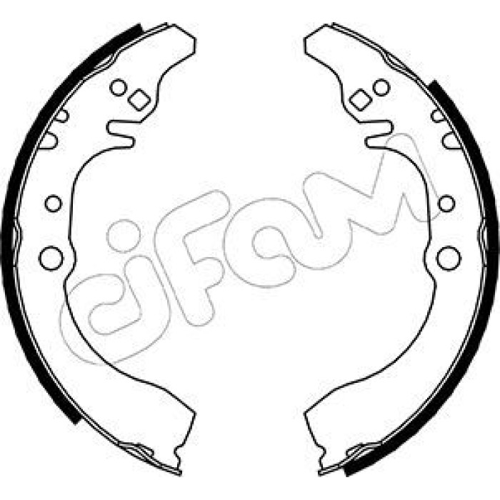 CIFAM Bremsbackensatz 153-040