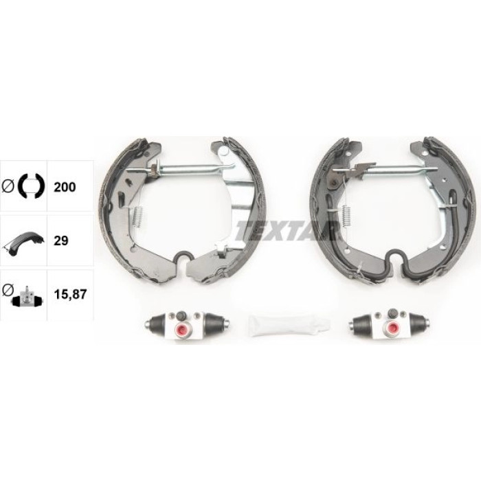 Textar Bremsbackensatz 84065200 Textar Bremsbackensatz 84065200