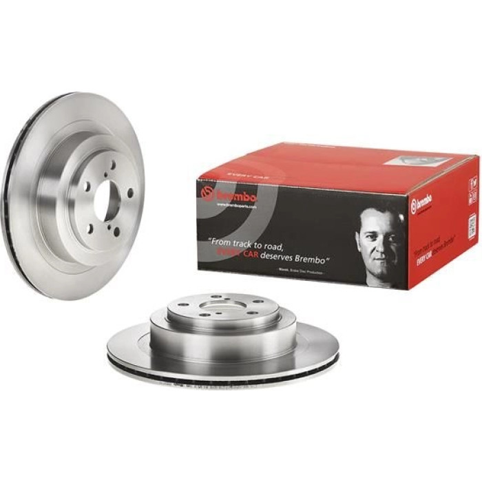 Brembo Bremsscheibe Hinterachse 09.B041.10 Brembo Bremsscheibe Hinterachse 09.B041.10