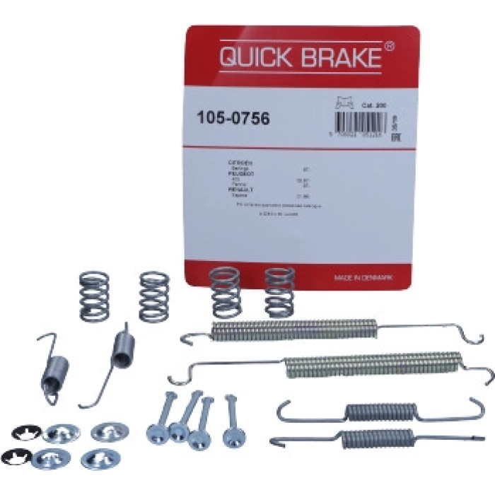 Quick Brake Montagesatz für Bremsbacken 105-0756 Quick Brake Montagesatz für Bremsbacken 105-0756