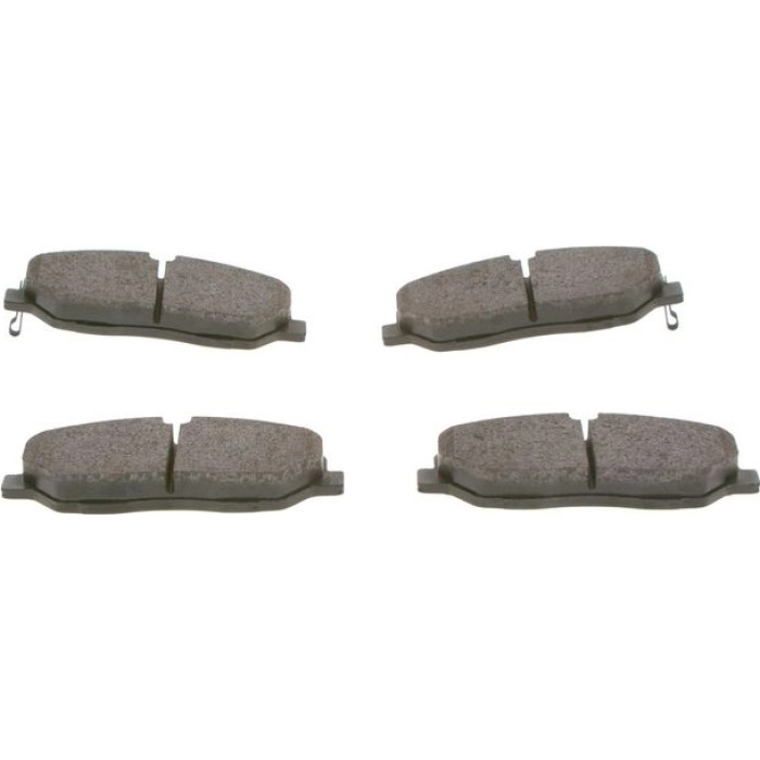 Bosch Bremsbelagsatz Vorderachse 0 986 424 395 Bosch Bremsbelagsatz Vorderachse 0 986 424 395